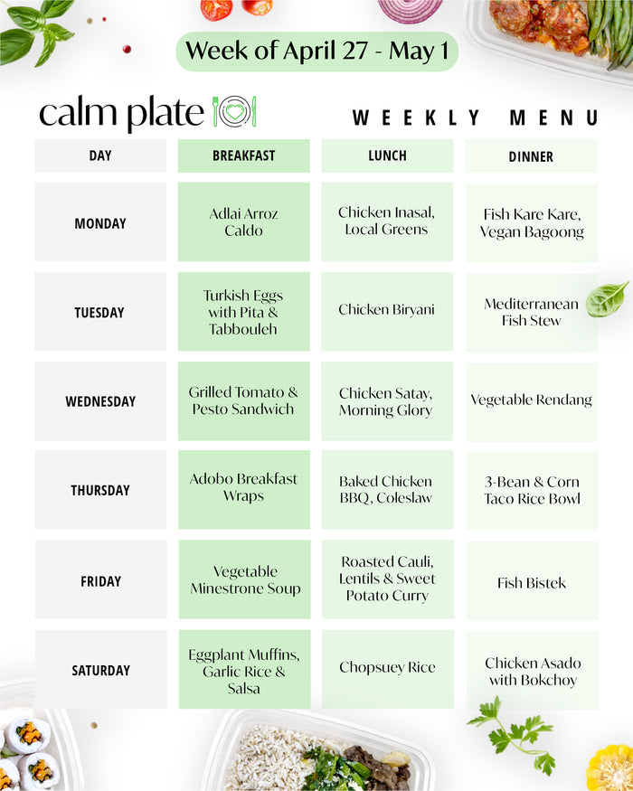 This Week's Menu – PassionKitchenMNL